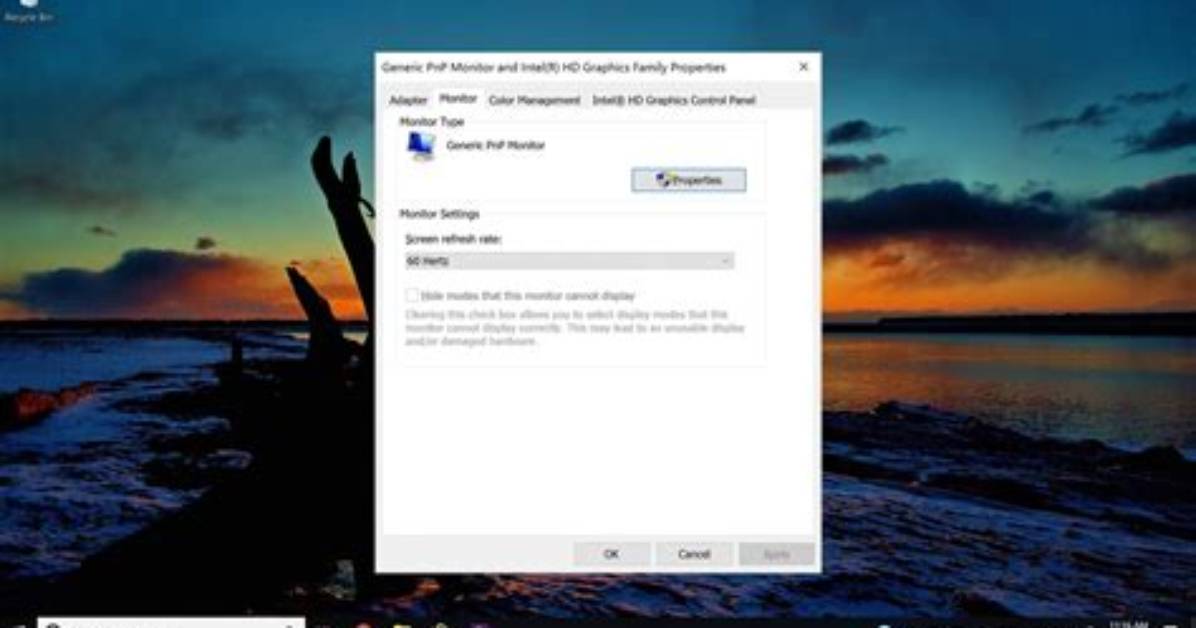 Question: How to Change Refresh Rate Windows 10?