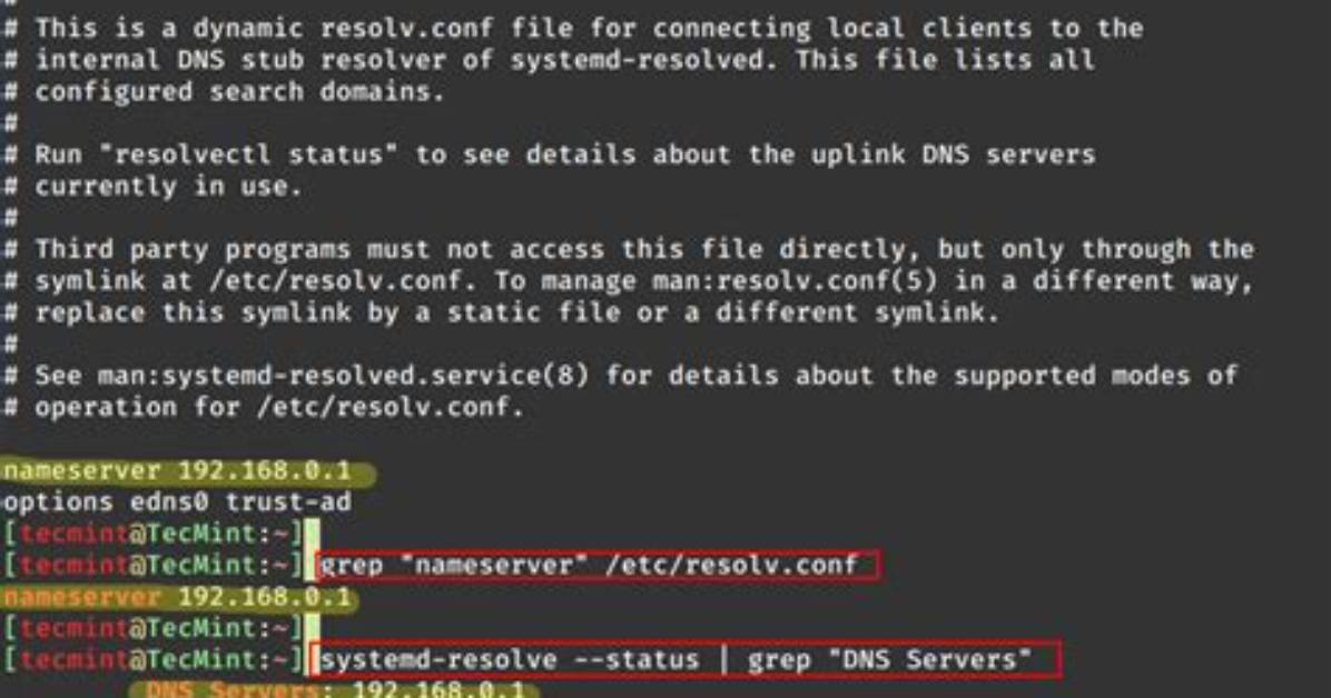 Question: How to Check Dns in Linux Command?