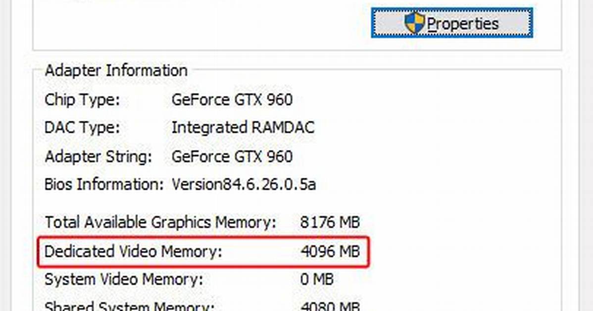 Question: How to Check Graphics Card Memory on Windows 10?