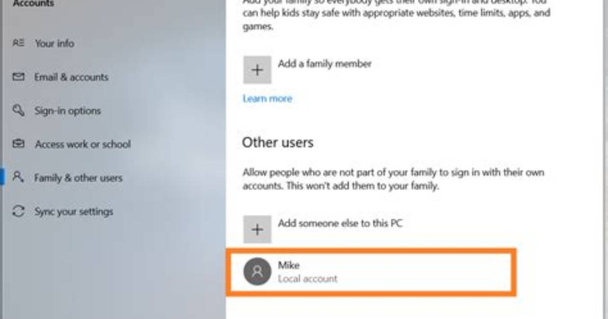 Question: How to Create Another User on Windows 10?