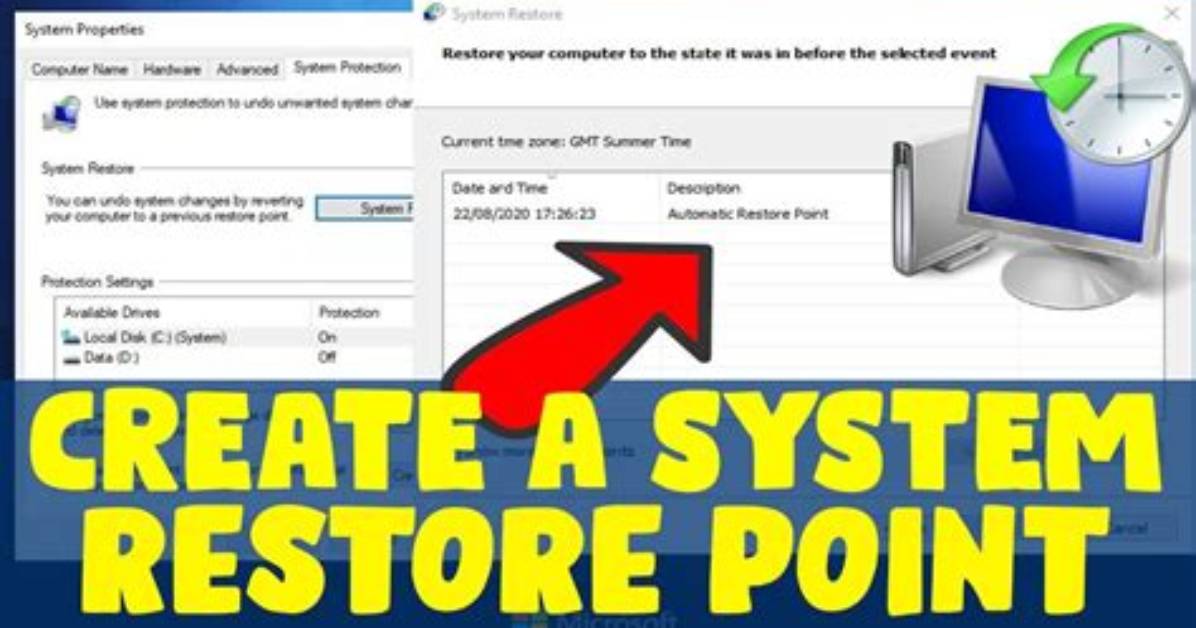 Question: How to Create Restore Point Windows 7?