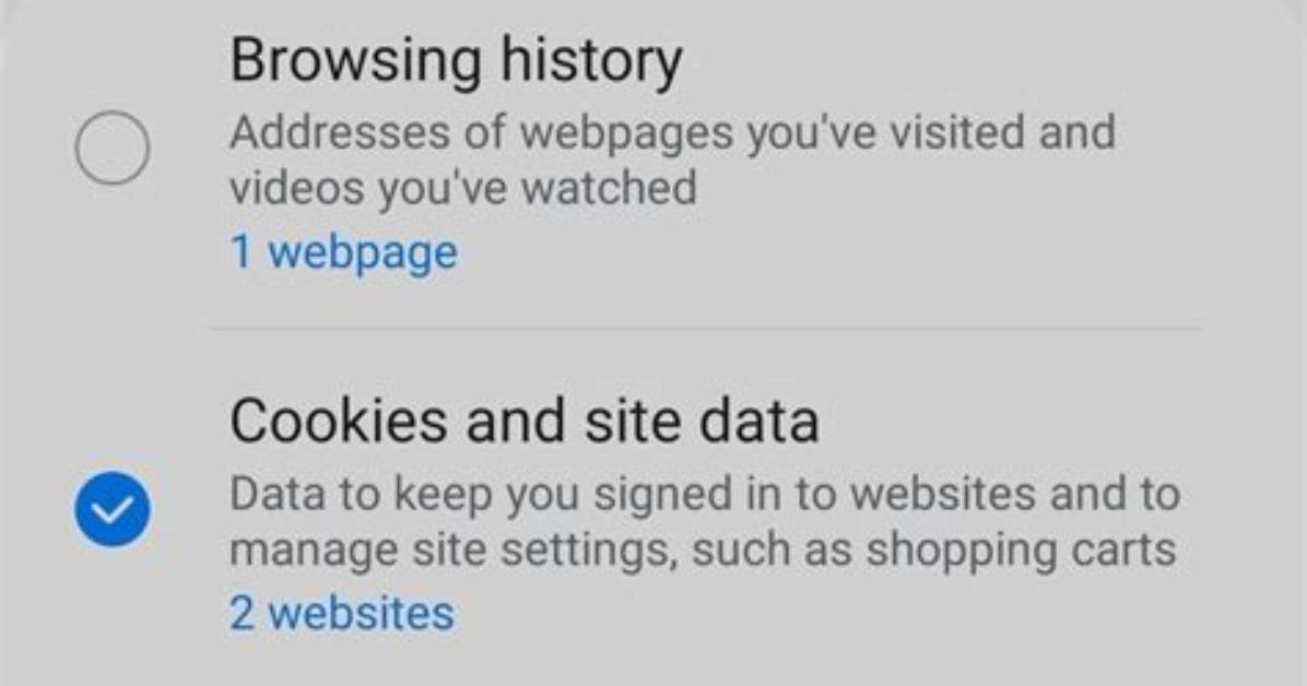 Question: How to Delete Cookies Android?