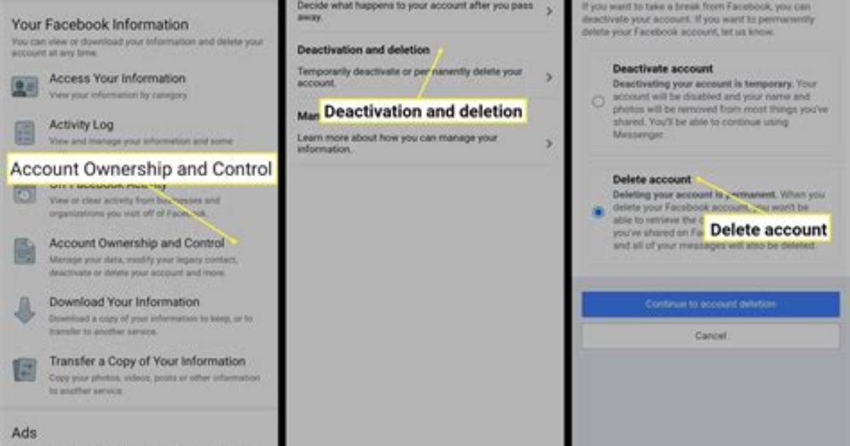Question: How to Delete Facebook from Android?