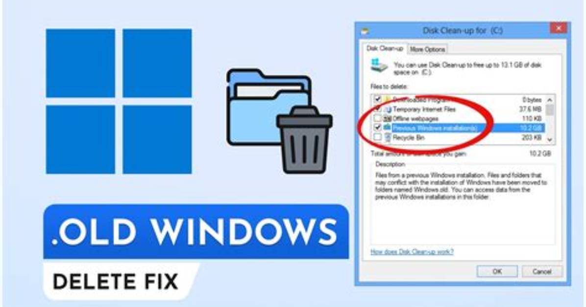Question: How to Delete Windows Old Windows 10?