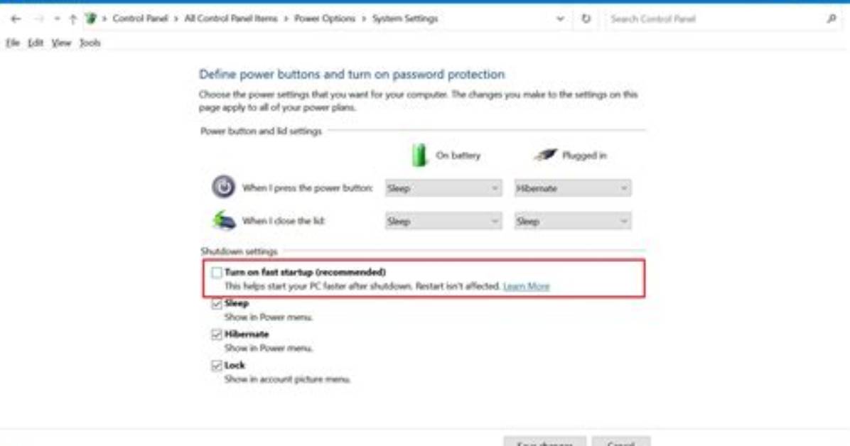 Question: How to Disable Fast Boot Windows 10?