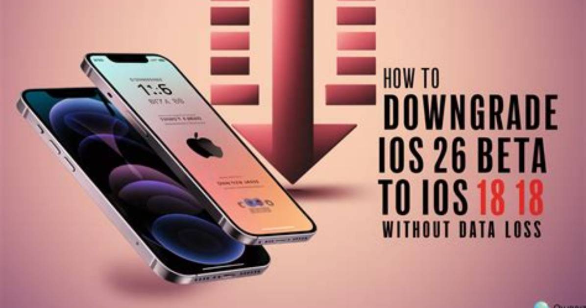 Question: How to Downgrade from Ios Beta?