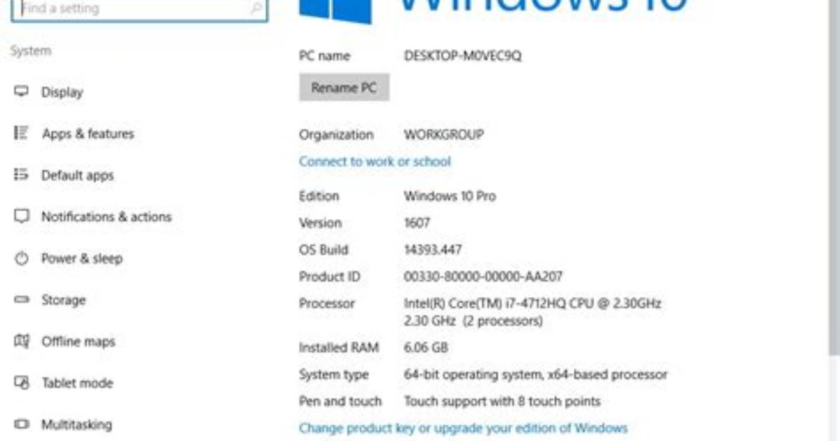 Question: How to Find Computer Specs Windows 7?