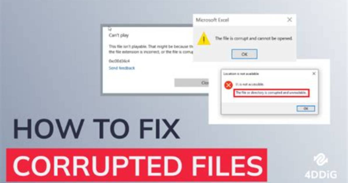 Question: How to Fix Corrupted Files Windows 7?