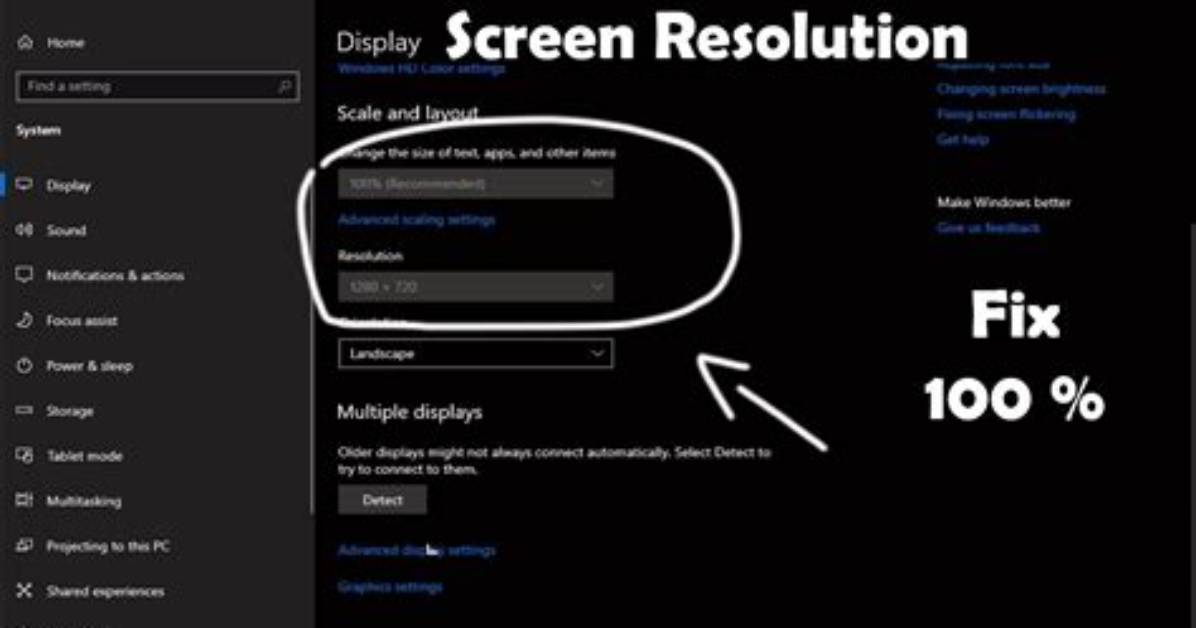 Question: How to Fix Screen Resolution Windows 7?