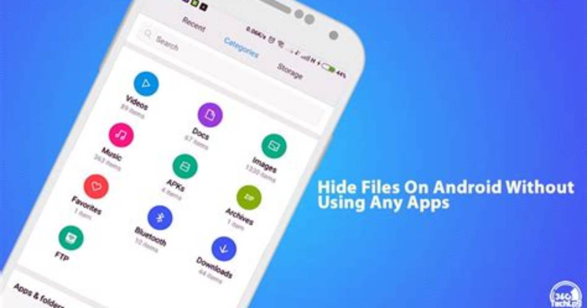 Question: How to Hide Files in Android?