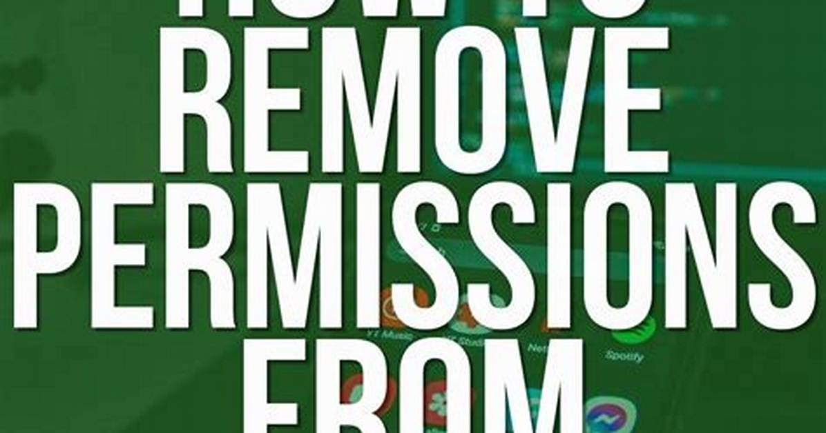 Question: How to Remove Apps from Android?