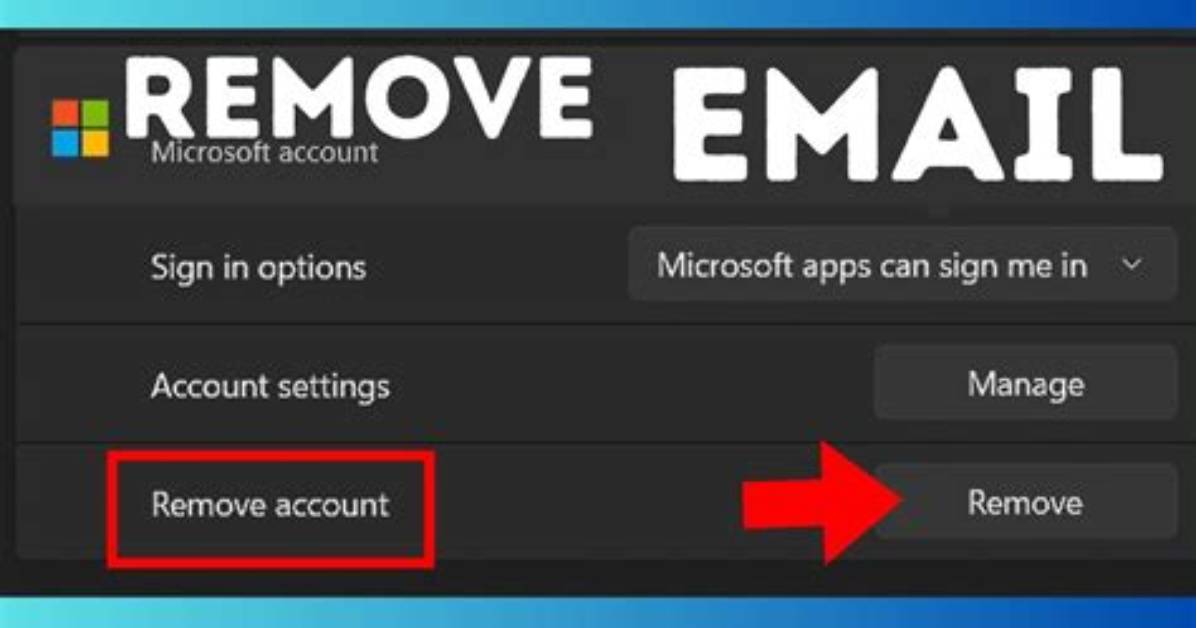 Question: How to Remove Email Account from Android?