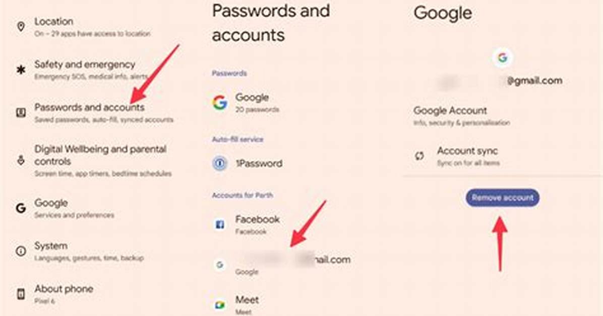 Question: How to Remove Google Account from Android Phone from Computer?