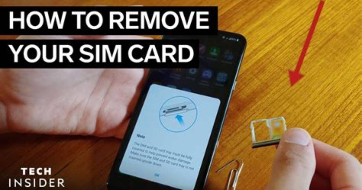Question: How to Remove Sim Card from Android?