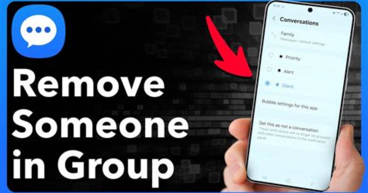 Question: How to Remove Someone from Group Text Android?