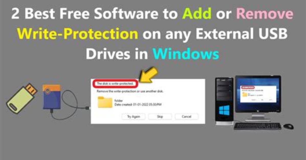 Question: How to Remove Write Protection from Usb Windows 7?