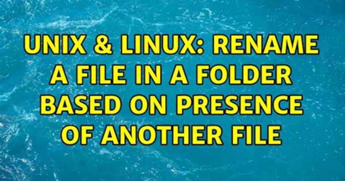 Question: How to Rename Folder in Linux?