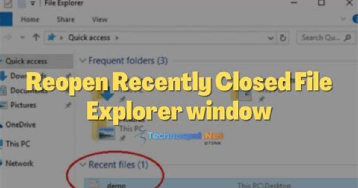 Question: How to Reopen Windows Explorer?