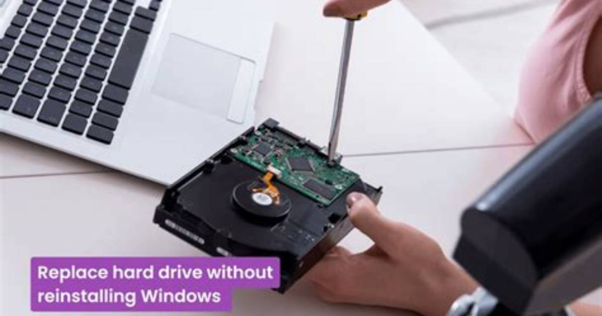 Question: How to Replace Hard Drive Windows 10?