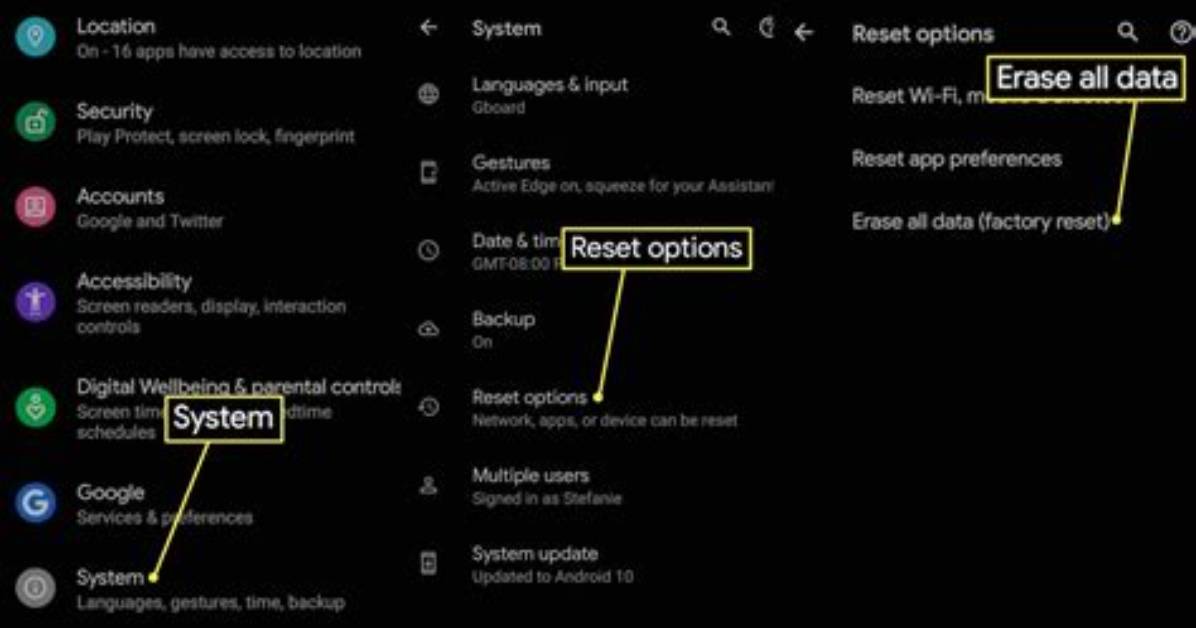 Question: How to Reset an Android Phone?