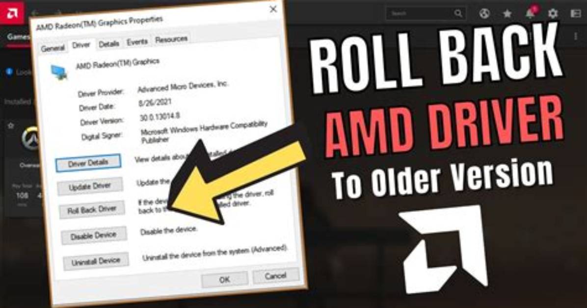 Question: How to Roll Back Amd Drivers Windows 10?