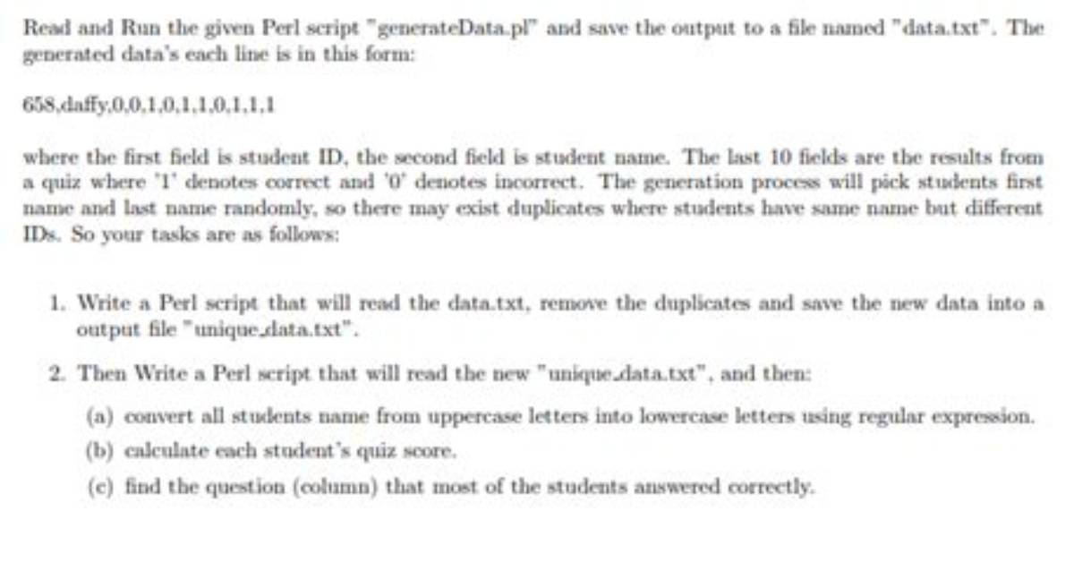 Question: How to Run Perl Script in Linux?