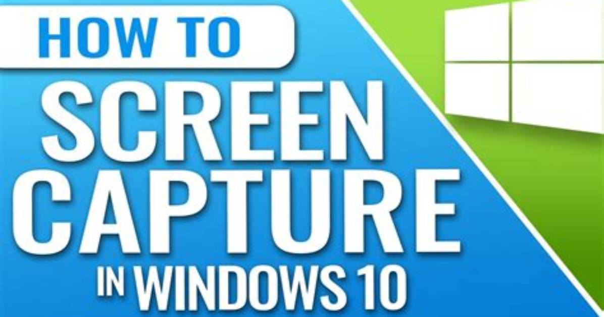 Question: How to Screencap on Windows 10?