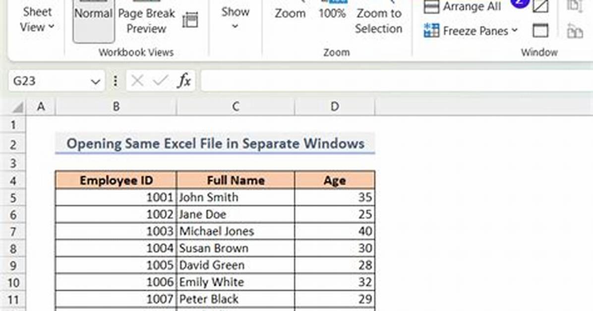 Question: How to Separate Excel Windows?