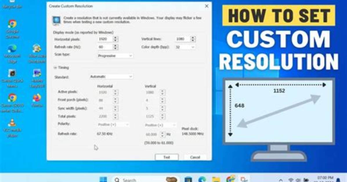 Question: How to Set Custom Resolution Windows 10?