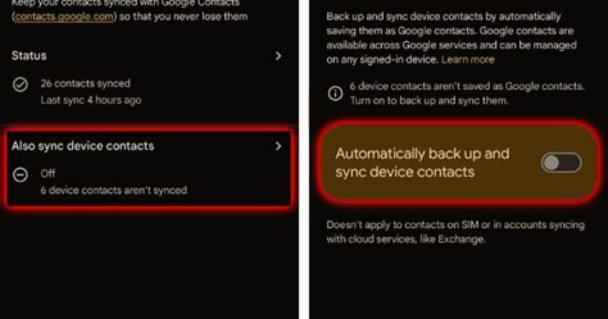 Question: How to Sync Android?