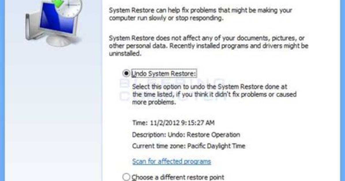 Question: How to System Restore Windows 8?