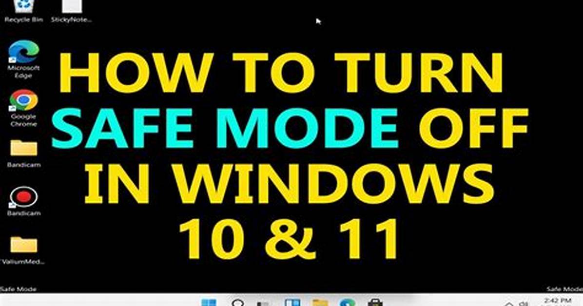 Question: How to Take off Safe Mode on Android?