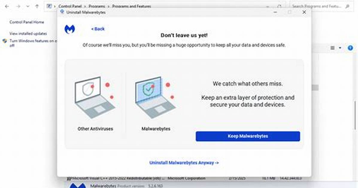 Question: How to Uninstall Malwarebytes Windows?