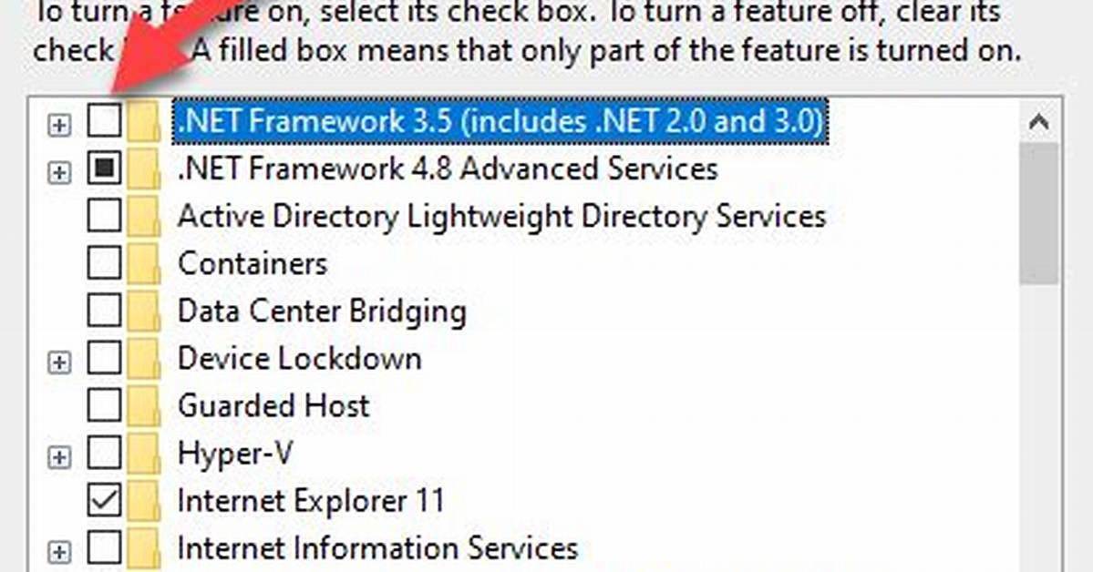 Question: How to Uninstall. Net Framework Windows 10?