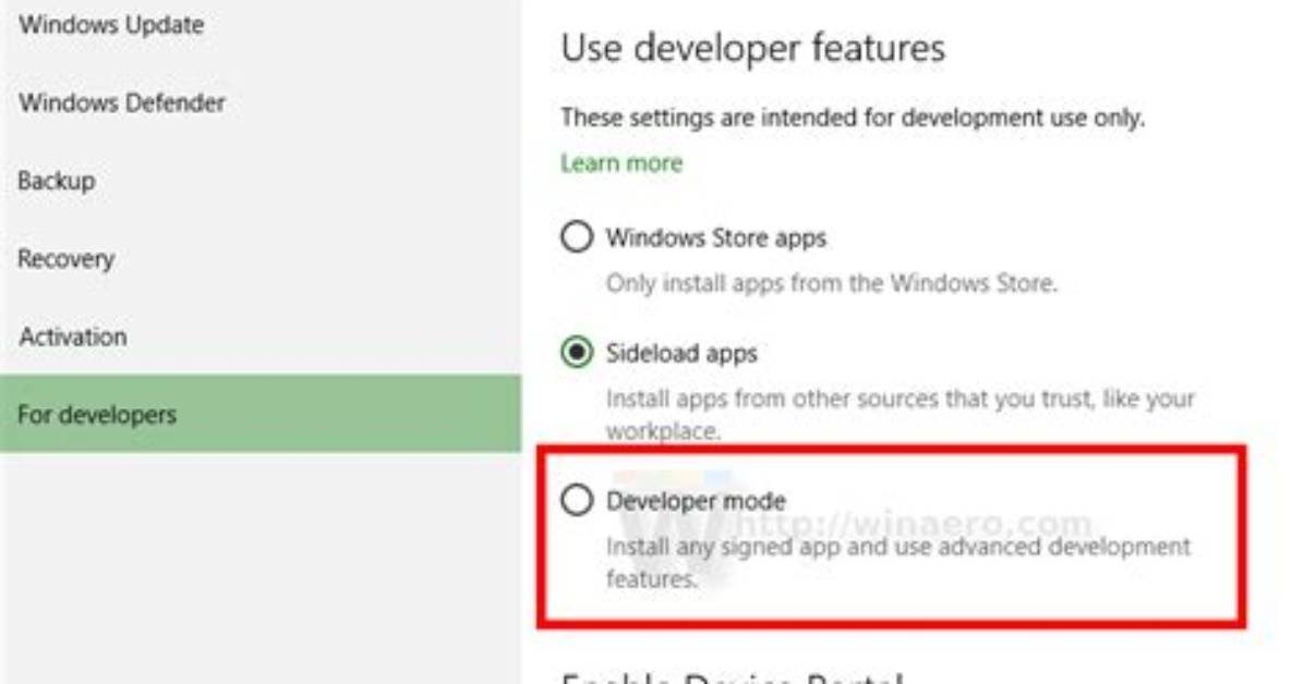 Question: Is Developer Mode Safe Windows 10?