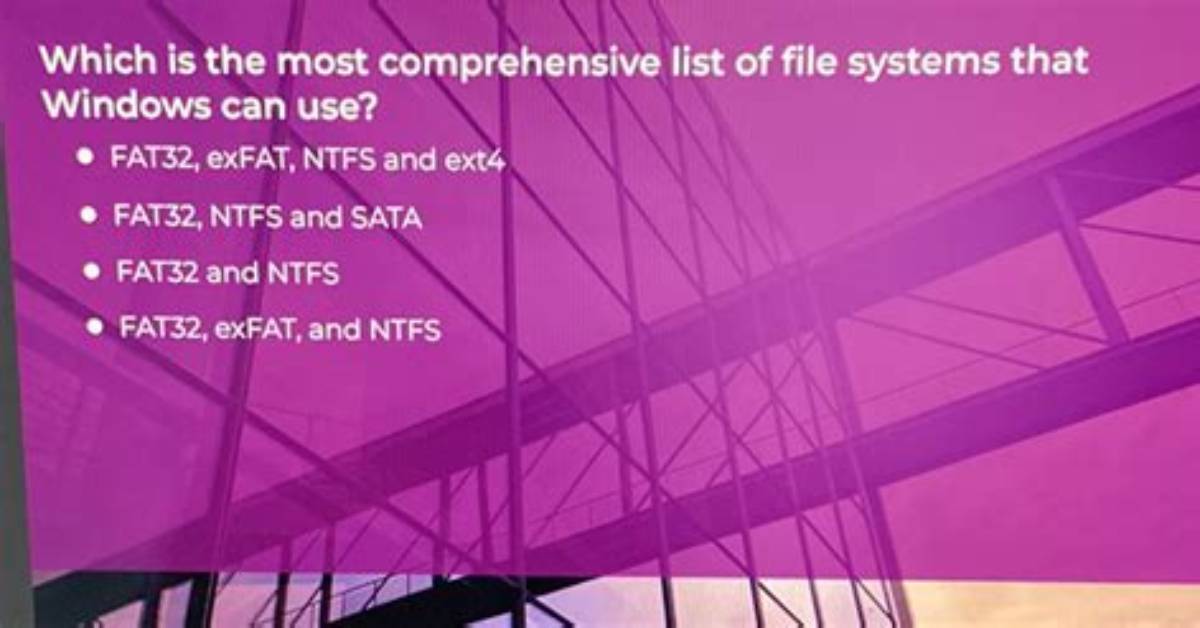 Question: Is exFAT Compatible with Windows 7?
