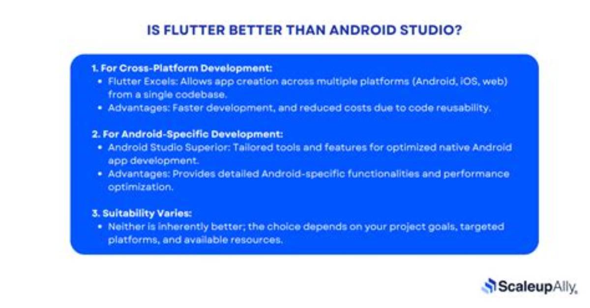 Question: Is Flutter Easier Than Android Studio?