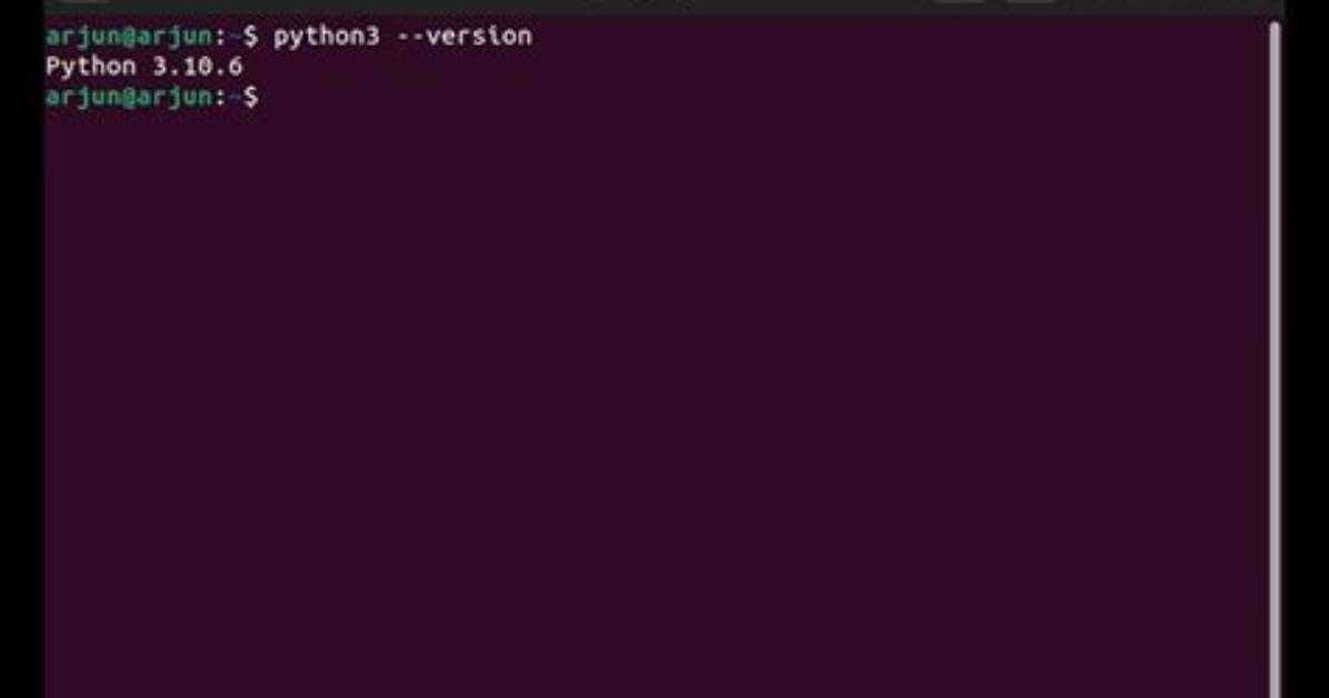 Question: Is Python Already Installed on Ubuntu?