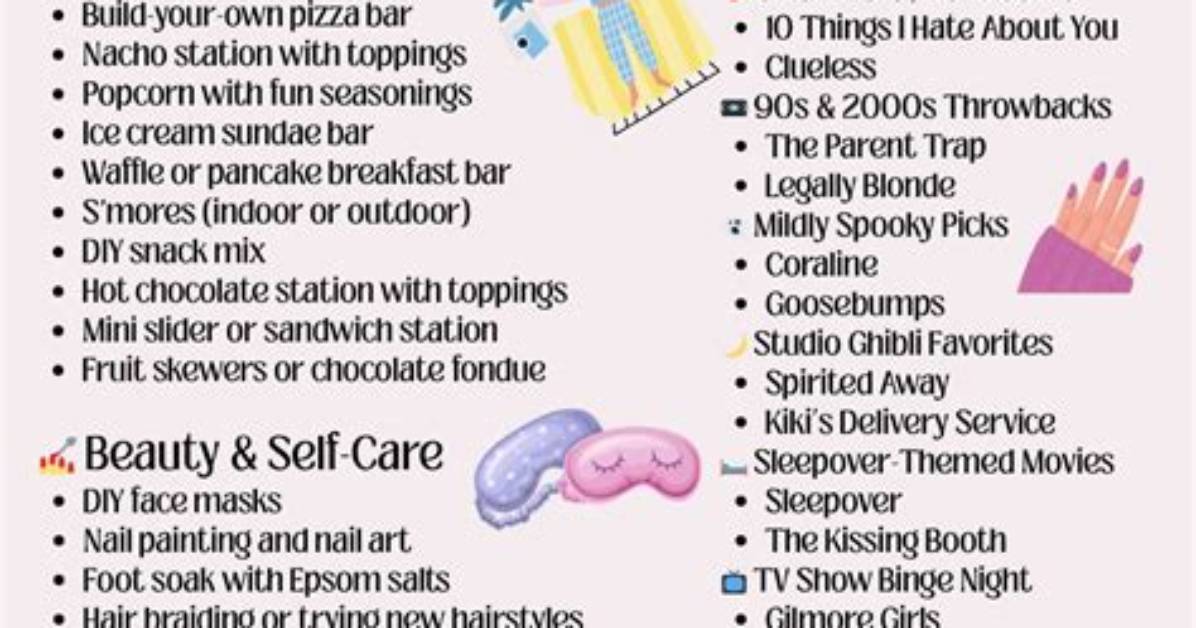 Question: Things to Do at a Sleepover When Your Bored