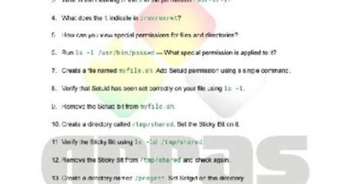 Question: What Are Special Permissions in Linux?