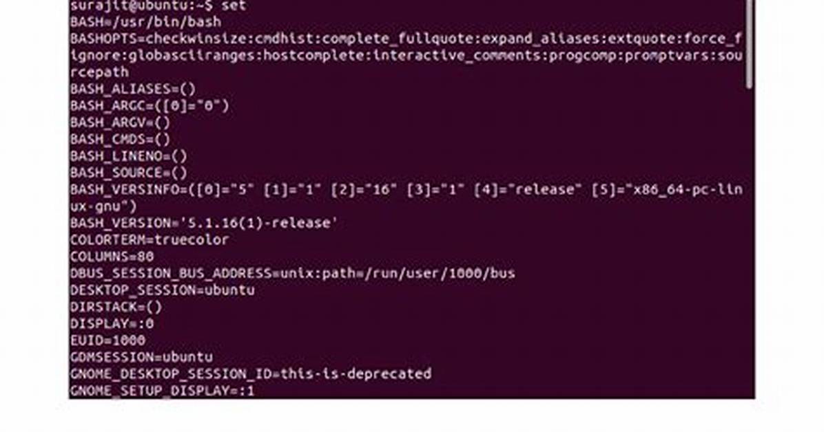 Question: What Is a Variable in Linux?