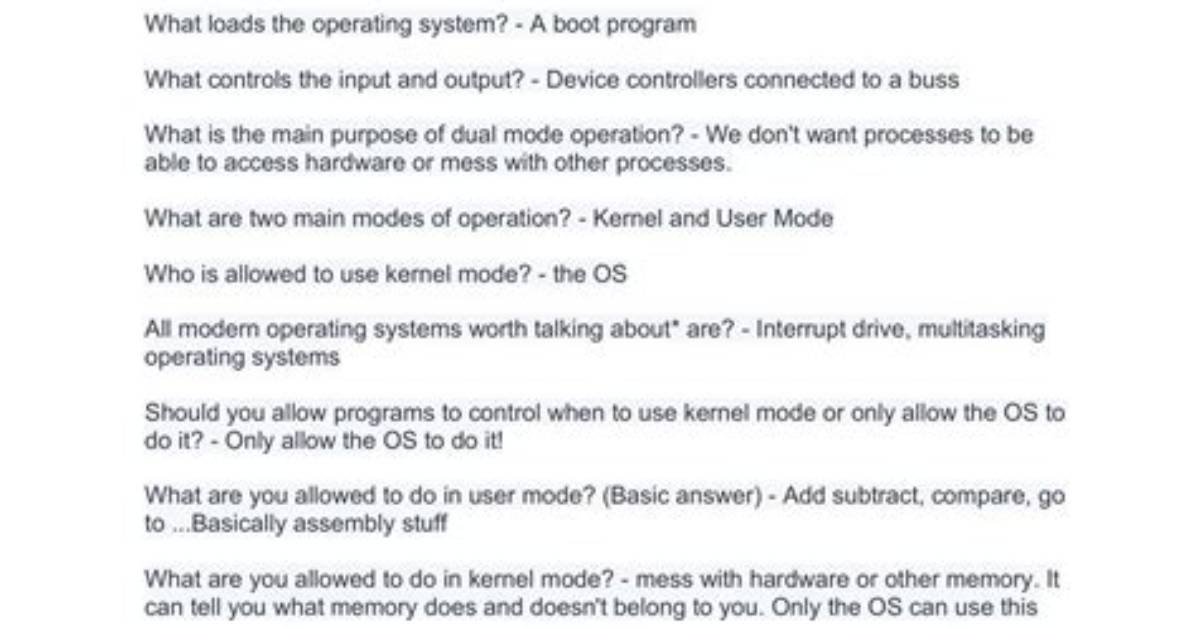 Question: What Is an Operating System for a Computer?