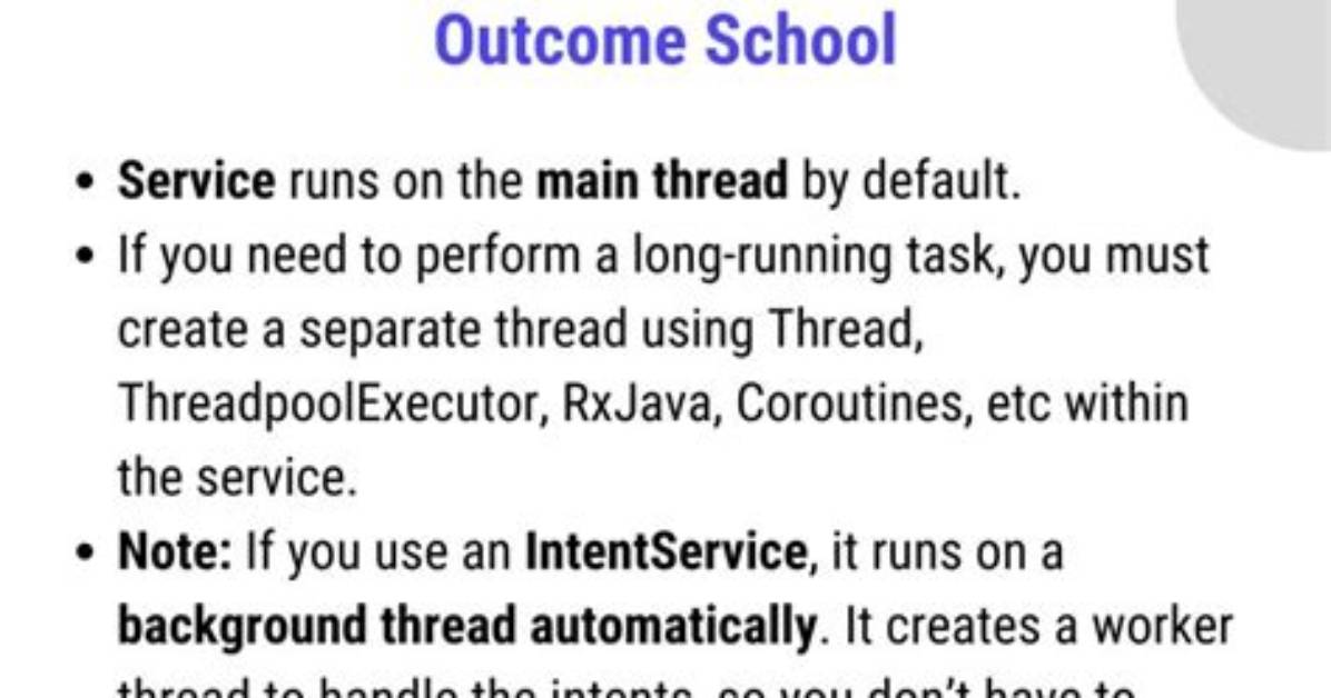 Question: What Is Background Thread in Android?
