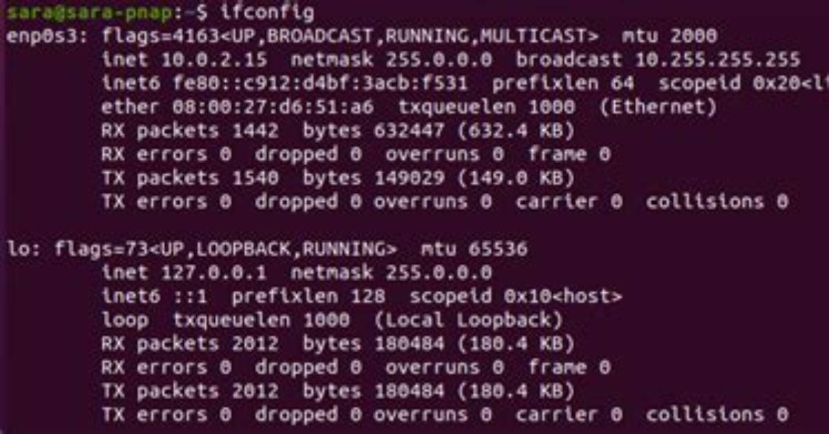 Question: What Is Ifconfig Command in Ubuntu?