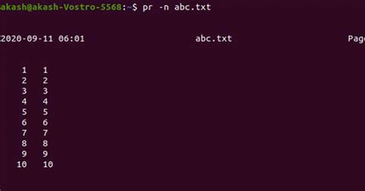 Question: What Is Pr Command in Linux?