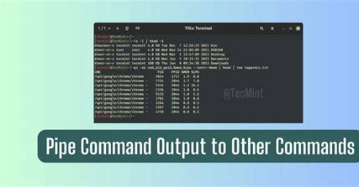 Question: What Is the Pipe Command in Linux?