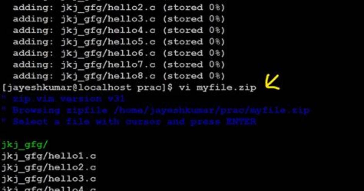 Question: What Is Zip Command in Unix?