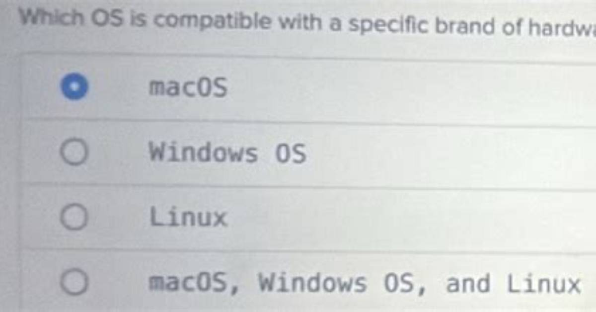 Question: What macOS Is Compatible with My Mac?