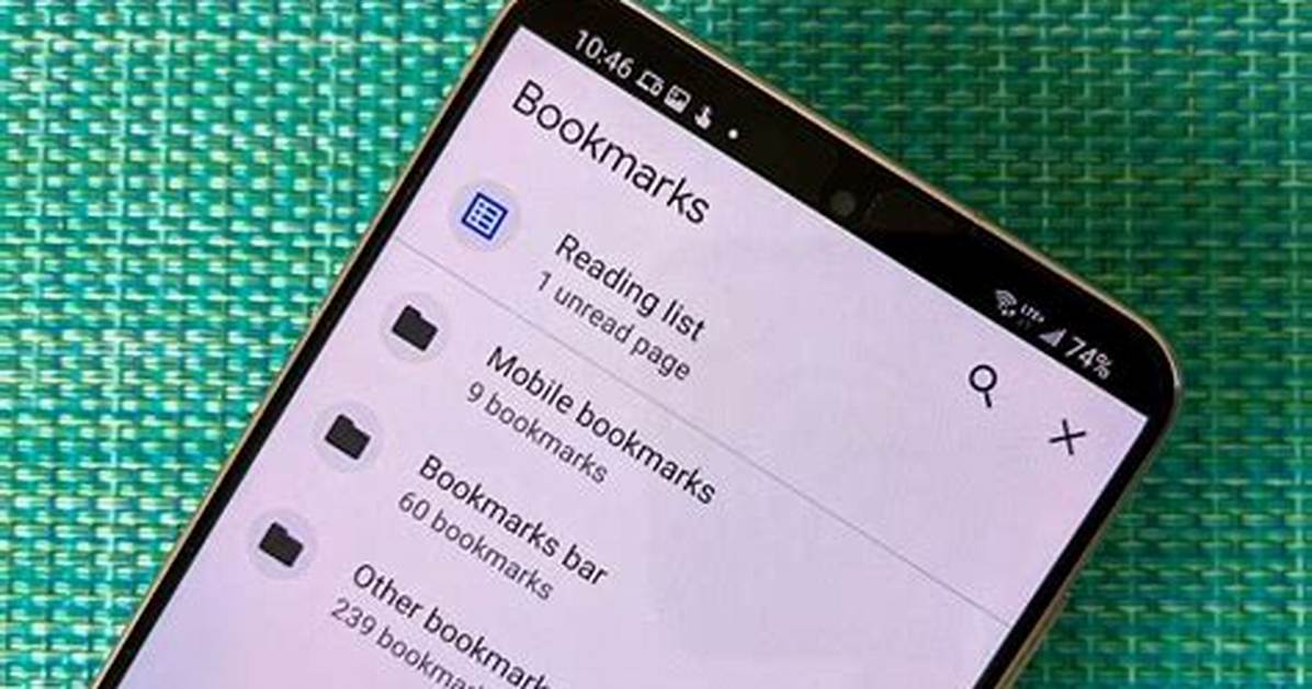 Question: Where Are the Bookmarks on Android?