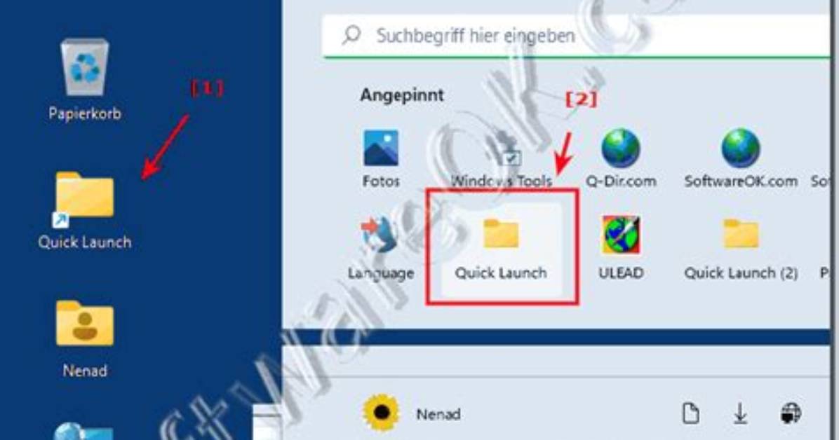 Question: Where Is Quick Launch in Windows 10?
